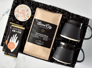 coffee chocolate ceramic mug gift box basket