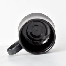 Load image into Gallery viewer, Glossy Matte Black Belly Mug
