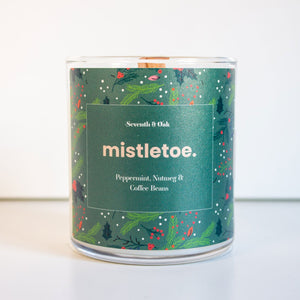 scented holiday candle